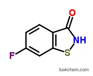 Molecular Structure of 159803-11-9 (6-Fluoro-1,2-benzoisothiazol-3(2H)-one)